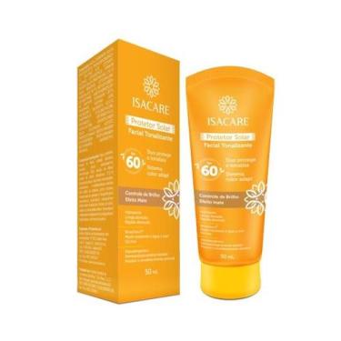 Imagem de ISACARE TONALIZANTE COLOR ADAPT PROTETOR SOLAR FPS60 50ml