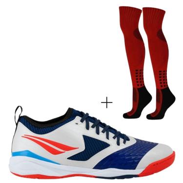 Imagem de Kit 01 Chuteira Futsal Penalty Max 1000 Ecoknit CBFS + 01 Meião Penalty Matis Treino 39-44