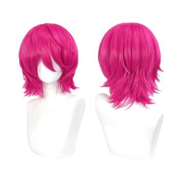 Imagem de Peruca Sintética Curta Ondulada Bob De 14 Polegadas Para Mulheres, Res