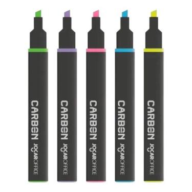 Imagem de Marca Texto Neon Carbonline Com 5 Cores Jocar Office