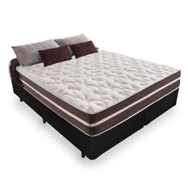 Imagem de Cama Box Queen + Colchão de molas - Anjos - Classic Superlastic 158cm