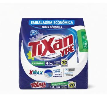 Imagem de Sabão em Pó Concentrado Tixan Ypê Primavera X Max 4Kg