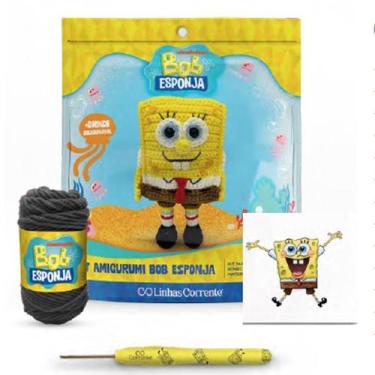 Imagem de Kit Amigurumi Bob Esponja e Amigos - Bob Esponja