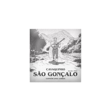Imagem de Corda avulsa 2ª Si Aço P/cavaquinho Sao Goncalo 128 - São Gonçalo