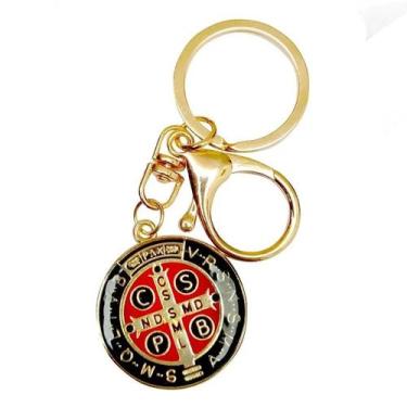 Imagem de Chaveiro de Metal São Bento 4cm - F Emy