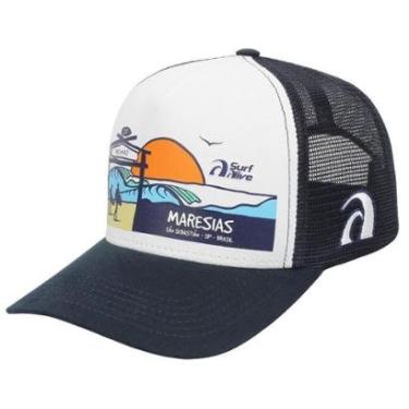 Imagem de Boné Surf Alive Maresias Trucker Azul-Masculino