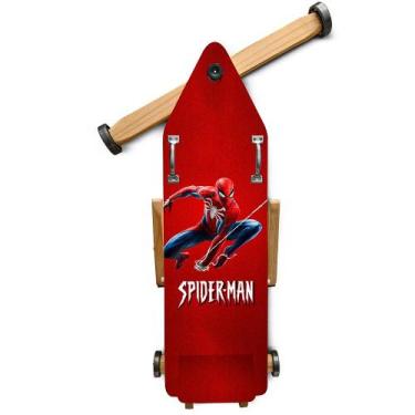Imagem de Carrinho de Rolimã 4 Rodas Brinquedo Homem Aranha - PRIMANTO