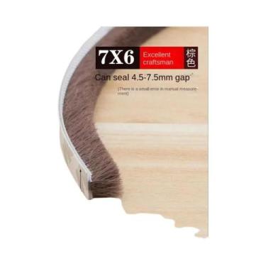 Imagem de Fita De Vedação Acústica Autoadesiva Cinza, Preta, Branca E Marrom De 