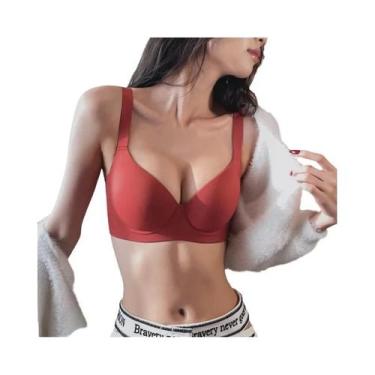 Imagem de Sutiã plus Size Push up Sem Costura Com Aro FallSweet, Bojo Fino, Conf
