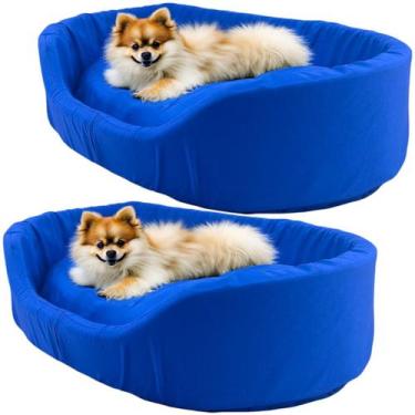 Imagem de 2x Cama Europa Pet Pequeno para Cachorros Gatos com Almofada - Supri P