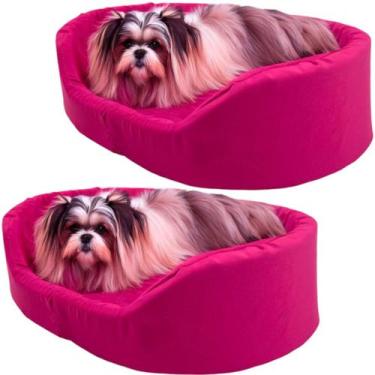 Imagem de 2x Cama Europa Pet Pequeno para Cachorros Gatos com Almofada - Supri P