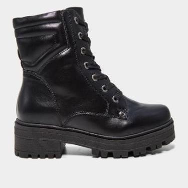 Imagem de Bota Coturno Mooncity Cano Médio Feminina-Feminino