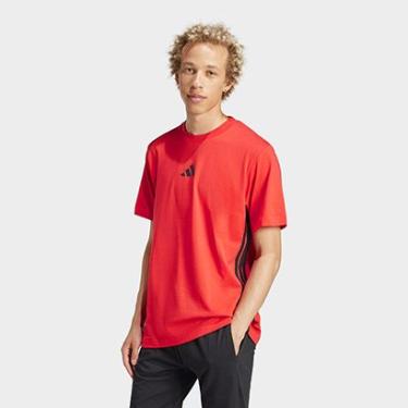 Imagem de Camiseta Adidas 3 Listras Stretch Masculina-Masculino