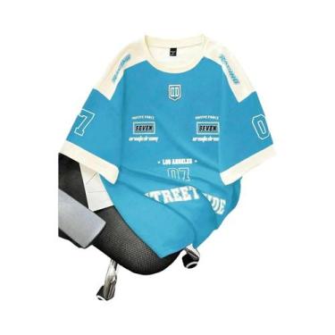 Imagem de Camiseta Masculina De Manga Curta Com Estampa 3D Verão 2025 Roupa Espo