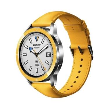 Imagem de Pulseira De Couro De 22MM Para Xiaomi Watch S4/S3/S2/S1 Pro/Active, Ac