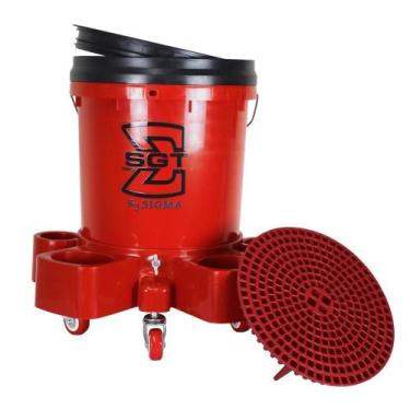 Imagem de Balde separador de partículas com carrinho 360 graus - Sigma