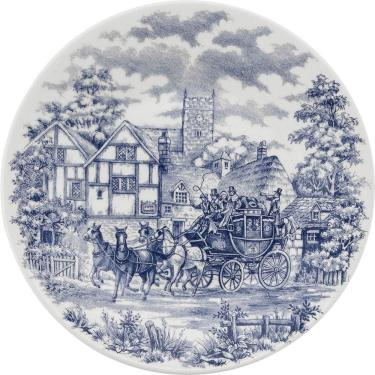 Imagem de Kit 8 Pratos De Sobremesa Biona Cena Inglesa Oxford® Cerâmica 19cm