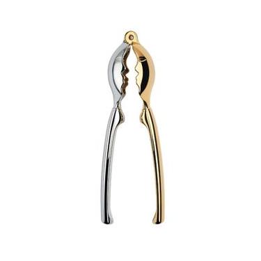 Imagem de QUEBRA NOZES BUGATTI KISS EM AÇO INOX PRATA E DOURADO 437032DR