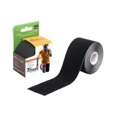 Imagem de Bandagem Elástica tipo Kinesio Tape (5m x 5cm) - Tmax Medical, Preto