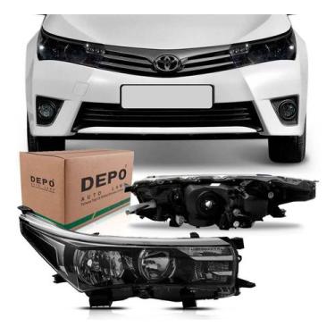 Imagem de Farol Principal Toyota Corolla 2014 A 2017  Lado Esquerdo (Motorista) 