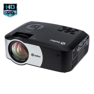 Imagem de Mini Projetor Led Portatil - 2400 Lumens - HD Nativo - Betec BT920 - H