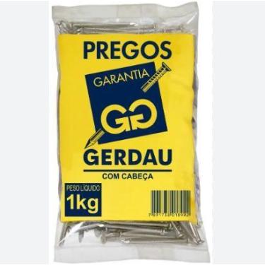 Imagem de Prego Comum com Cabeça 12 X 12 -GERDAU