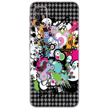 Imagem de Capa Adesivo Skin022 Verso Para Motorola Moto G30 (2021) - KawaSkin