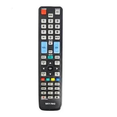 Imagem de Controle Remoto Compatível Tv Samsung Lcd Botão Hdmi 7042 Televisão - 