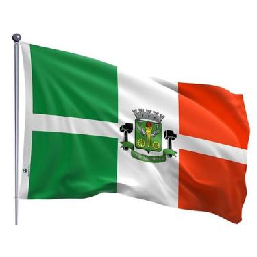 Imagem de Bandeira do Município de Osasco Uma Face Estampada Tamanho 90x128cm - 