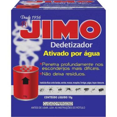Imagem de Jimo Dedetizador Fumigador Inseticida 10 G - Contra Baratas Aranhas Mo