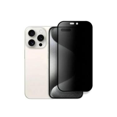 Imagem de Película Fosca Privacidade 9D Para Iphone 16 Pro Max Anti Espião - LXL