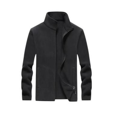 Imagem de Jaqueta De Inverno Para Homens Em Tamanho Plus, Casaco De Fleece Para 