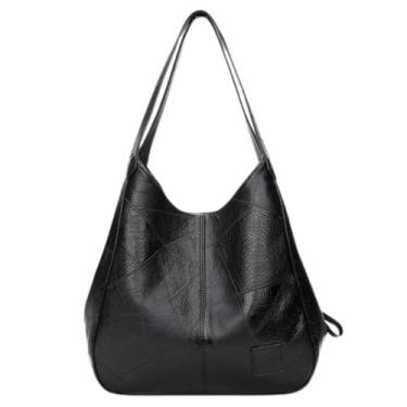 Imagem de Bolsa Feminina Ombro Couro Viagem Trabalho Passeio Linda - AlwyStore, 