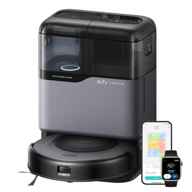 Imagem de eufy C20 Robô aspirador, Lavagem/secagem automática, Sucção potente, Esvaziamento autom...