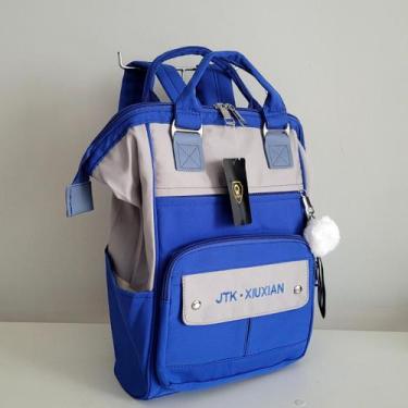 Imagem de Mochila Feminina Escolar Juvenil Impermeável Resistente - Meldorah, Az