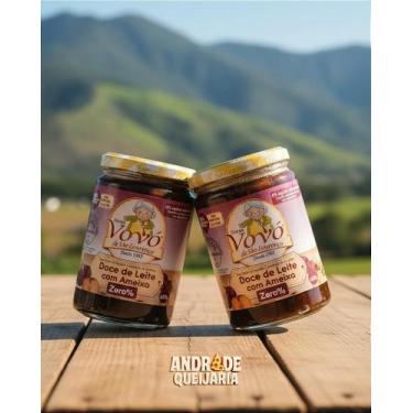 Imagem de Doce de Leite com Ameixa Zero Açúcar - Kit com 2 Potes de 400g - Vovó 