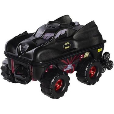 Imagem de Mochila Infantil Com Rodinha Batman Monster Trucks