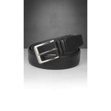 Imagem de Cinto Social Masculino Couro Legítimo 40mm Preto - Congratulations Sto
