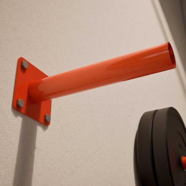 Imagem de Suporte de Parede para Anilhas Olímpicas - - VIKING FITNESS, Laranja