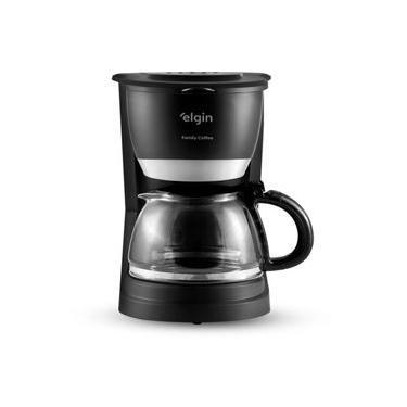 Imagem de Cafeteira Elétrica Elgin Family Coffee 30 Xícaras Jarra de Vidro Função Manter Aquecido 110V