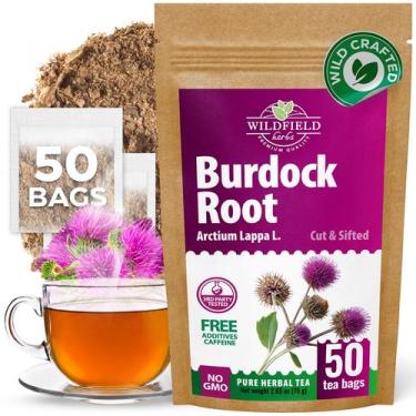 Imagem de Chá de Bardana Wildfield Herbs 50 Sachês 75g