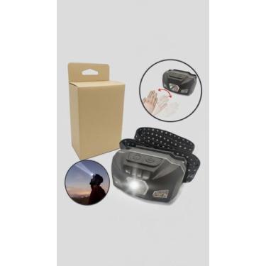 Imagem de Lanterna de Cabeça LED Recarregável USB Potente - Congratulations Stor
