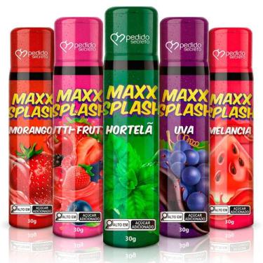 Imagem de Kit 5 Gel Oral Preliminares Íntimos Beijáveis Produto Sex Shop Maxx Sp