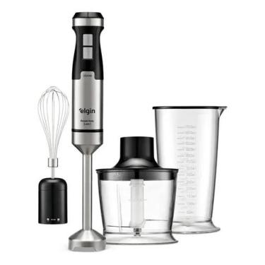 Imagem de Mixer Power Inox 3 Em 1 Elgin 1.000w Turbo, 110V