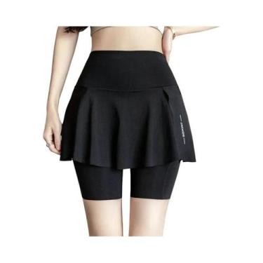 Imagem de Shorts De Ginástica E Yoga Para Mulheres plus Size Com Bolso, Calças D
