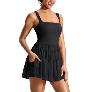 Imagem de Vestido de Tênis Soothfeel com Shorts e Sutiã Integrados
