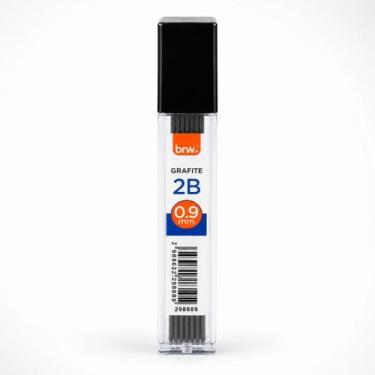Imagem de Grafite 0,9mm BRW HB 2B 12 Unidades Lapiseira Design Interiores Antepr
