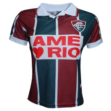 Imagem de Camisa Liga Retrô Fluminense 1995 Feminina-Feminino