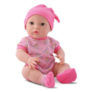 Imagem de Boneca Bebê Recém Nascida New Born Premium C/ Acessórios - Divertoys