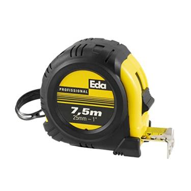 Imagem de EDA Trena Com Caixa Plástica Emborrachada Eda Preto 7.5M